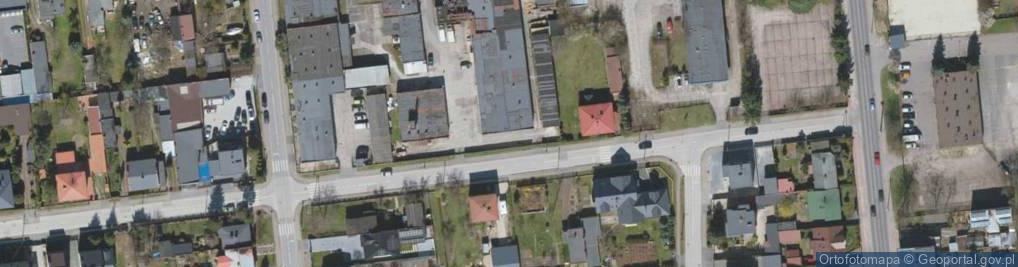 Zdjęcie satelitarne Pomorska ul.
