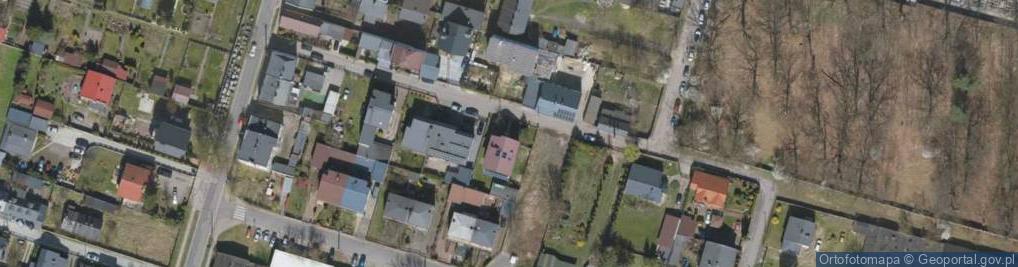 Zdjęcie satelitarne Poprzeczna ul.