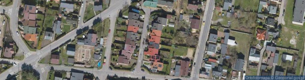 Zdjęcie satelitarne Poziomkowa ul.