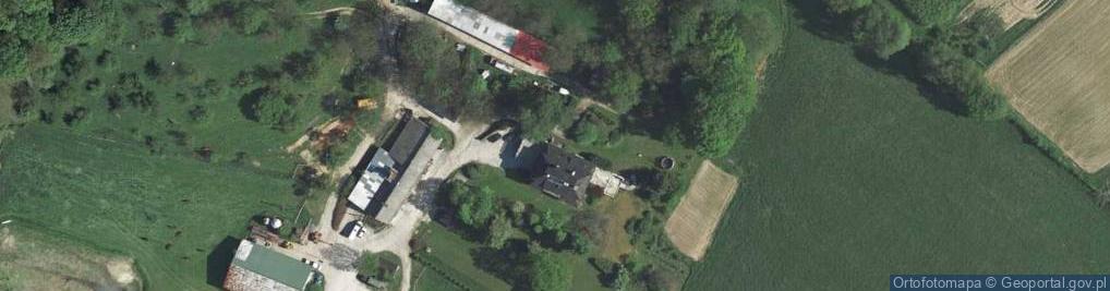 Zdjęcie satelitarne Podskalany ul.