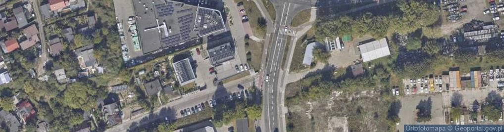 Zdjęcie satelitarne Pod Dębową Górą ul.