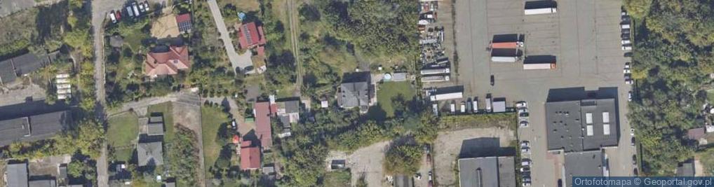 Zdjęcie satelitarne Pod Dębową Górą ul.