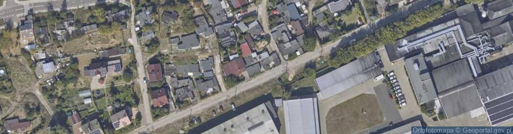 Zdjęcie satelitarne Pod Dębową Górą ul.