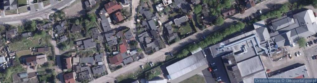 Zdjęcie satelitarne Pod Dębową Górą ul.