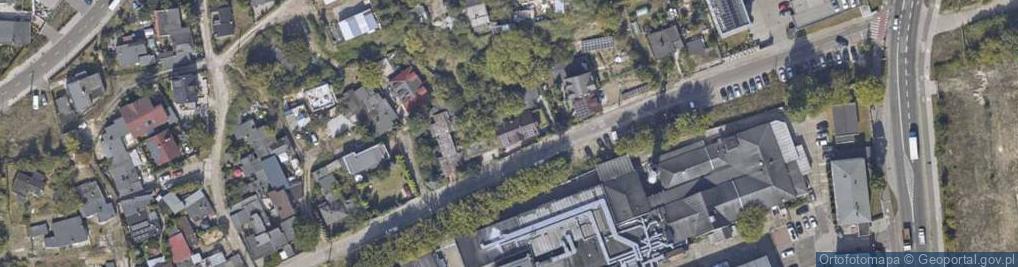 Zdjęcie satelitarne Pod Dębową Górą ul.