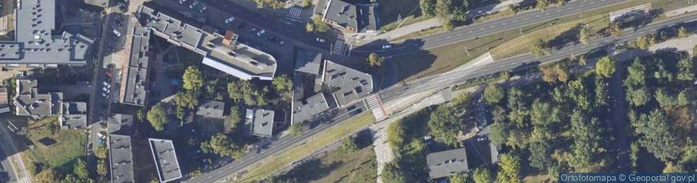 Zdjęcie satelitarne Podgórna ul.