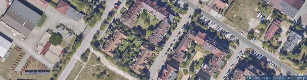 Zdjęcie satelitarne Pogodna ul.