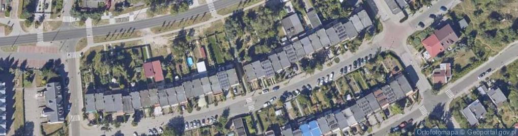 Zdjęcie satelitarne Powstańców Śląskich ul.