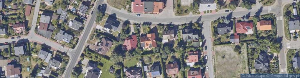 Zdjęcie satelitarne Powstańców Śląskich ul.