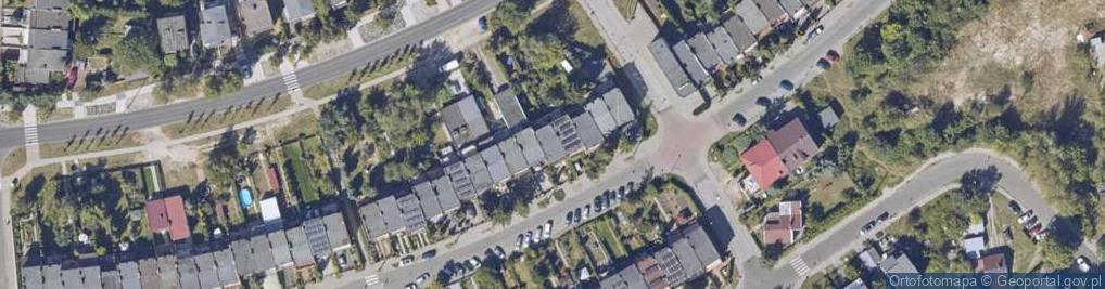 Zdjęcie satelitarne Powstańców Śląskich ul.