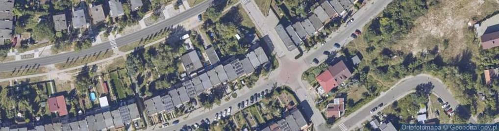 Zdjęcie satelitarne Powstańców Śląskich ul.