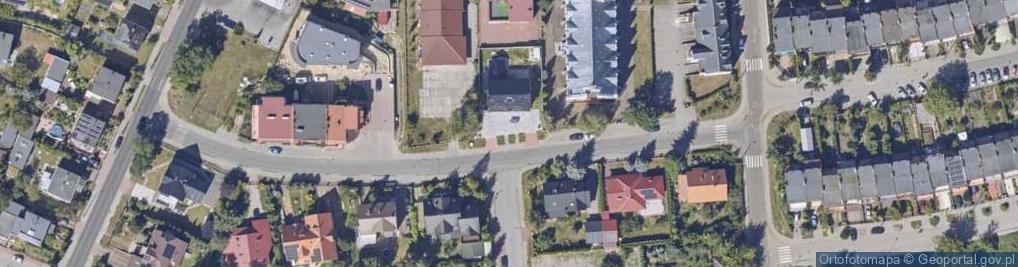 Zdjęcie satelitarne Powstańców Śląskich ul.