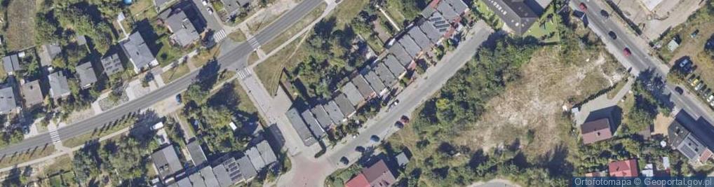 Zdjęcie satelitarne Powstańców Śląskich ul.