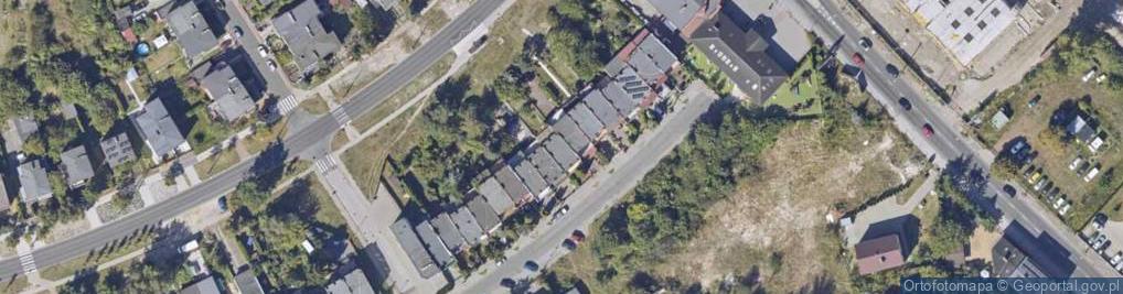 Zdjęcie satelitarne Powstańców Śląskich ul.