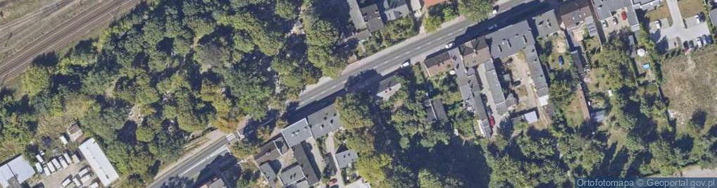 Zdjęcie satelitarne Poznańska ul.
