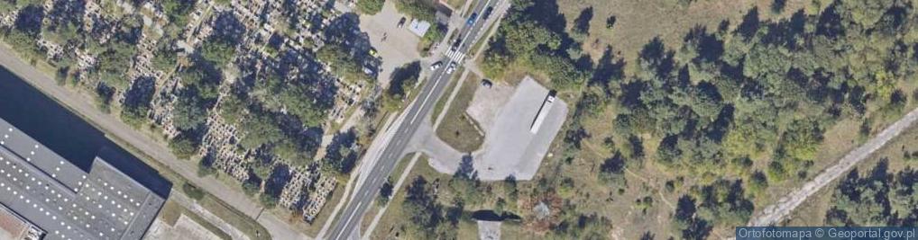 Zdjęcie satelitarne Poznańska ul.