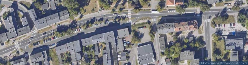 Zdjęcie satelitarne Poznańska ul.