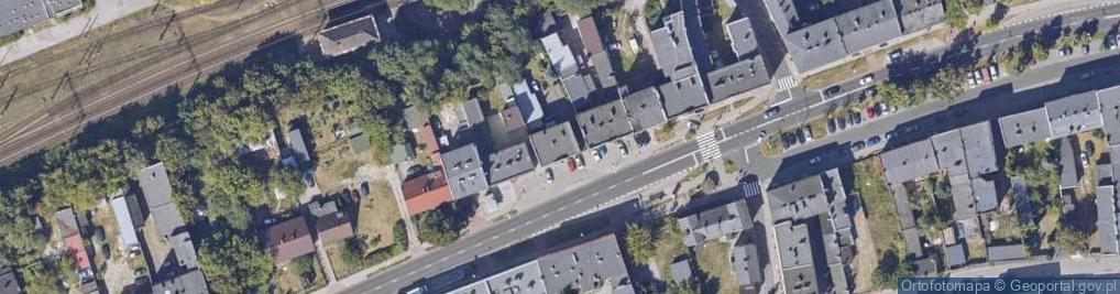 Zdjęcie satelitarne Poznańska ul.