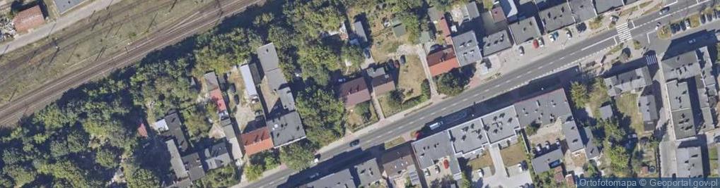 Zdjęcie satelitarne Poznańska ul.