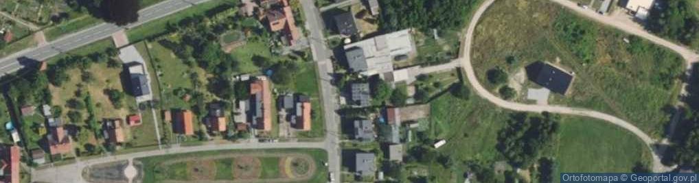 Zdjęcie satelitarne Poprzeczna ul.