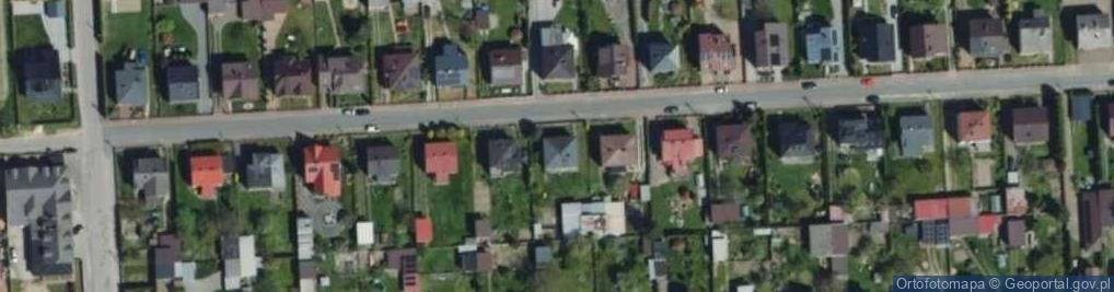 Zdjęcie satelitarne Północna ul.