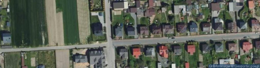 Zdjęcie satelitarne Północna ul.
