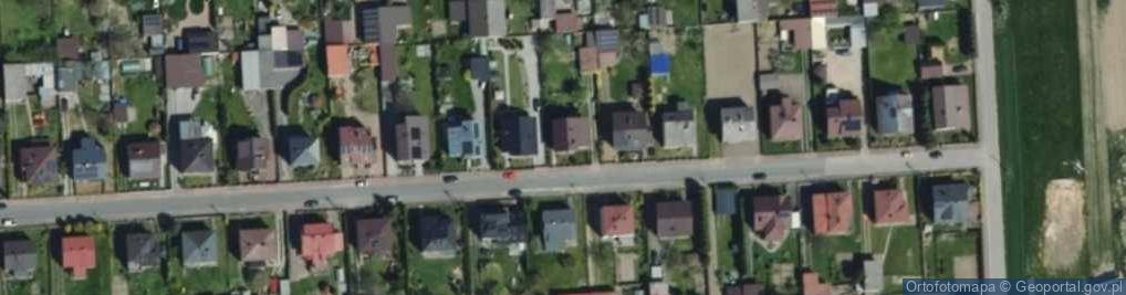 Zdjęcie satelitarne Północna ul.