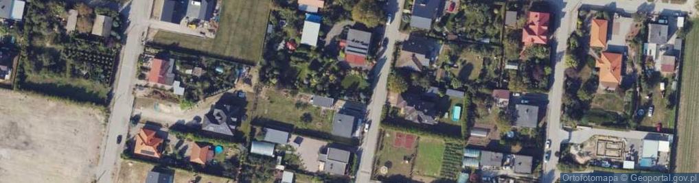 Zdjęcie satelitarne Podgórna ul.