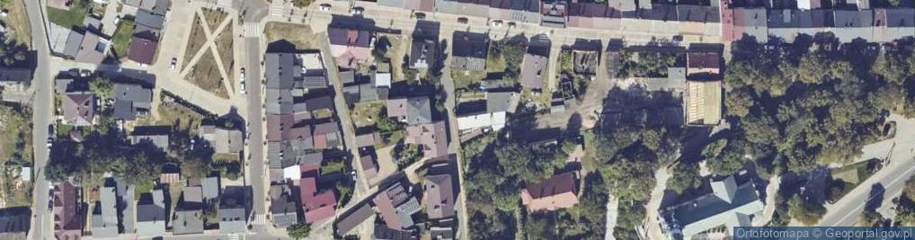 Zdjęcie satelitarne Poprzeczna ul.