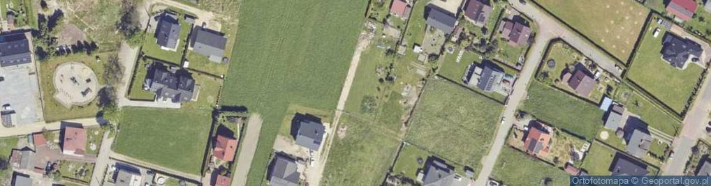 Zdjęcie satelitarne Poprzeczna ul.