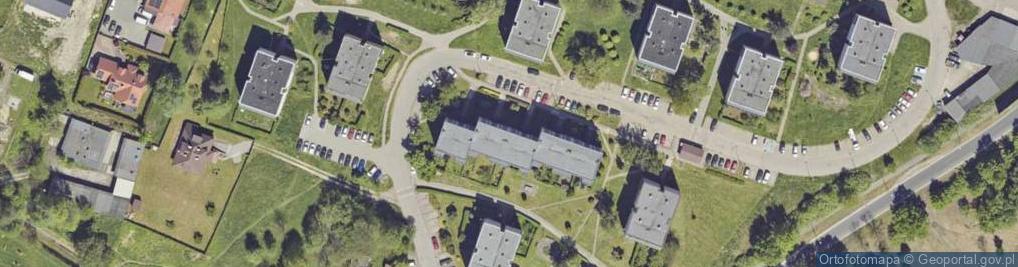 Zdjęcie satelitarne Poziomkowa ul.