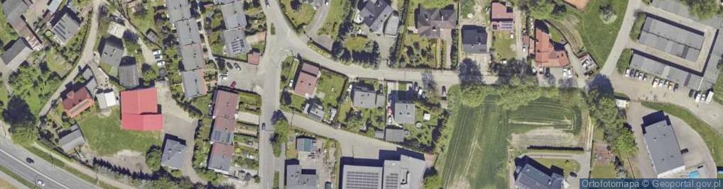 Zdjęcie satelitarne Poziomkowa ul.