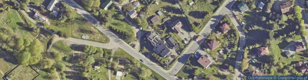 Zdjęcie satelitarne Polskiego Czerwonego Krzyża ul.