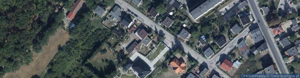 Zdjęcie satelitarne Podzamcze ul.