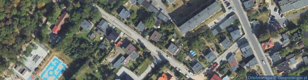 Zdjęcie satelitarne Podzamcze ul.