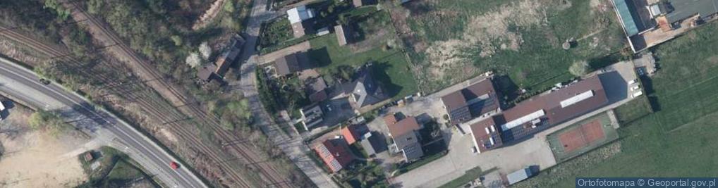 Zdjęcie satelitarne Podstawie ul.