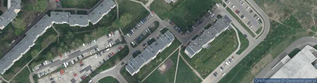 Zdjęcie satelitarne Poselska ul.