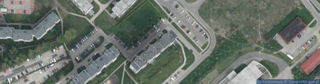 Zdjęcie satelitarne Poselska ul.