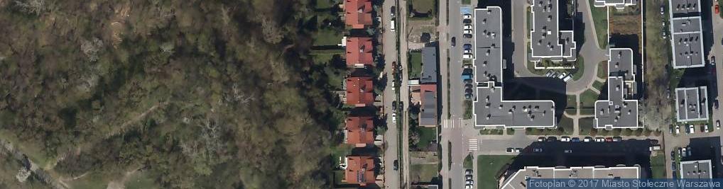 Zdjęcie satelitarne Pod Kopcem ul.