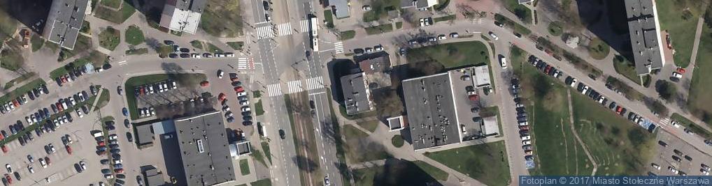Zdjęcie satelitarne Powstańców Śląskich ul.