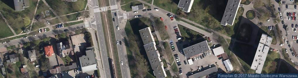 Zdjęcie satelitarne Powstańców Śląskich ul.