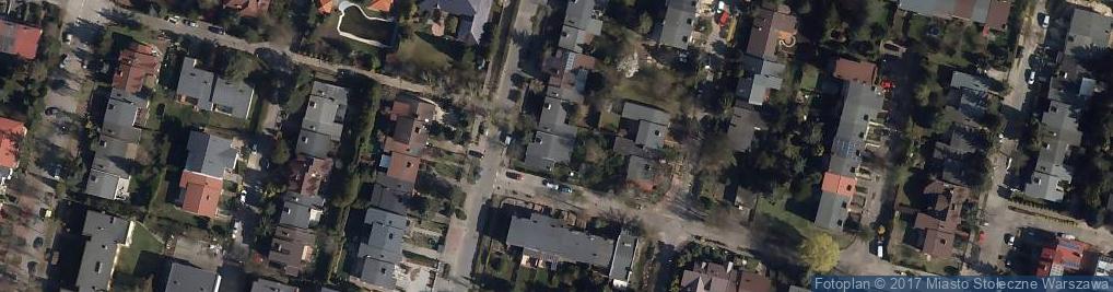 Zdjęcie satelitarne Podkowińska ul.