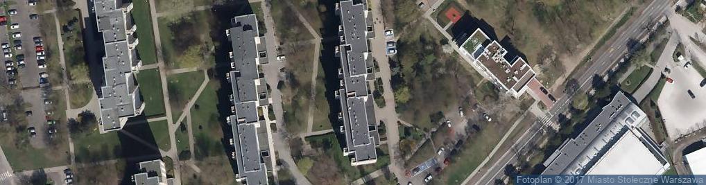 Zdjęcie satelitarne Potocka ul.