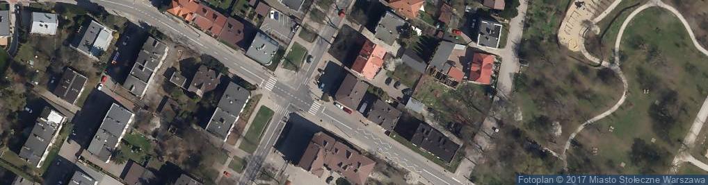 Zdjęcie satelitarne Potrzebna ul.