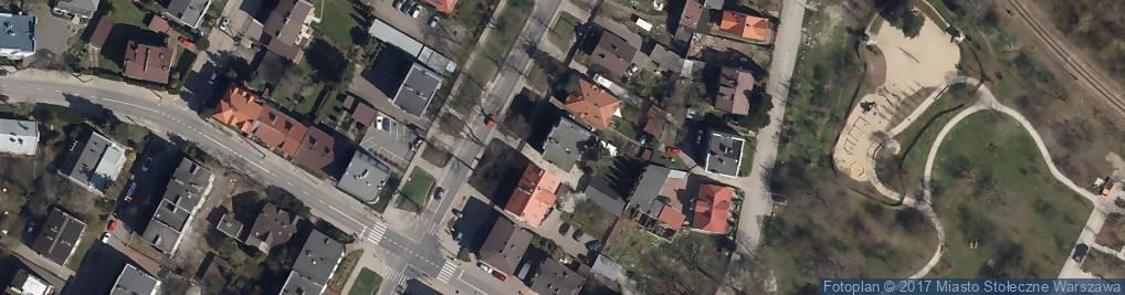 Zdjęcie satelitarne Potrzebna ul.