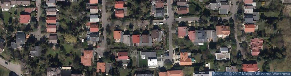 Zdjęcie satelitarne Pod Skocznią ul.