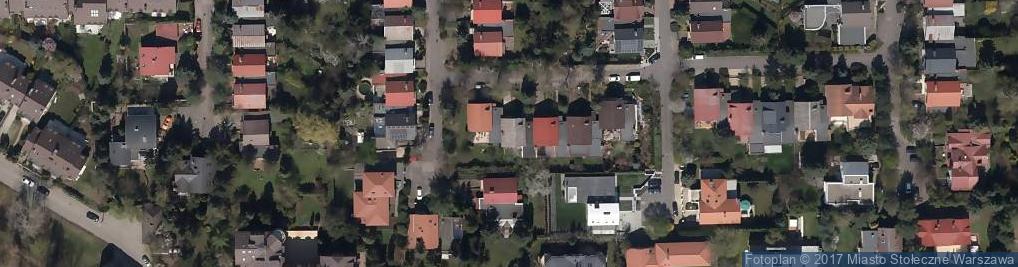 Zdjęcie satelitarne Pod Skocznią ul.