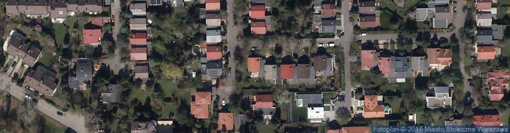 Zdjęcie satelitarne Pod Skocznią ul.