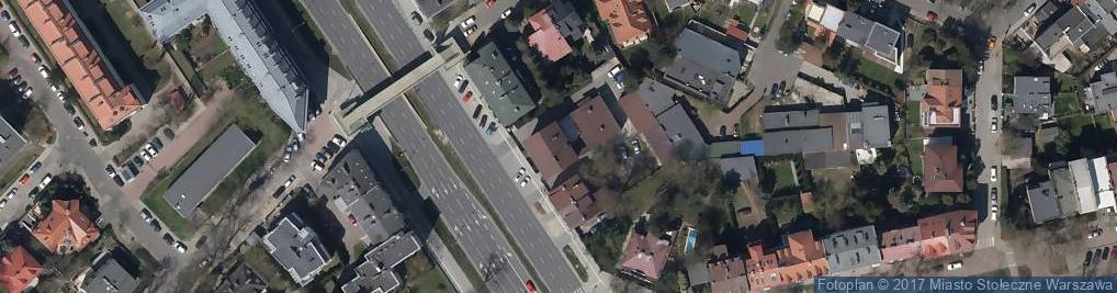 Zdjęcie satelitarne Powsińska ul.