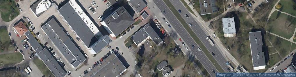 Zdjęcie satelitarne Powsińska ul.